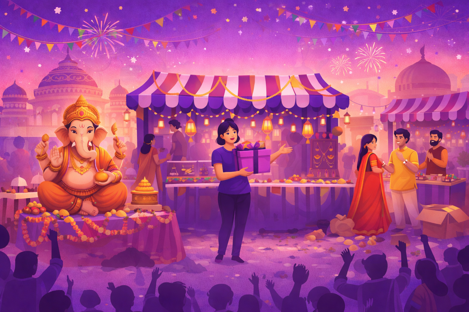 Unwrap Success: How Indian Festivals Can Supercharge Your Flea Market Business with Fleamela! - Fleamela blog article about flea markets, vendors, and marketplace insights