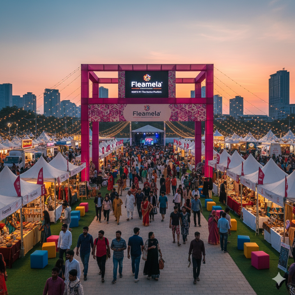 Fleamela - India's leading flea market platform connecting vendors, organizers and venues across 25+ cities for weekend markets and events